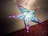 blue star lamp