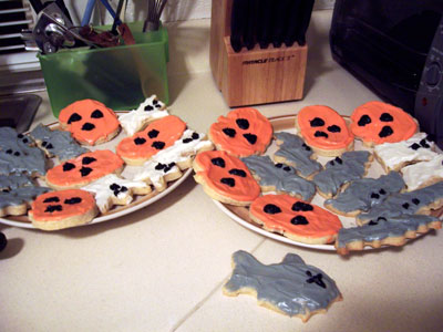 halloween cookies